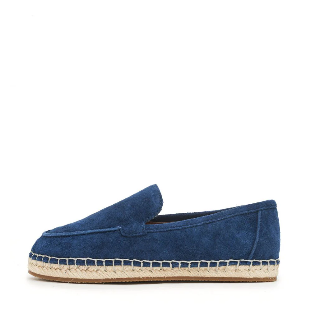 Bruno Navy Loafers