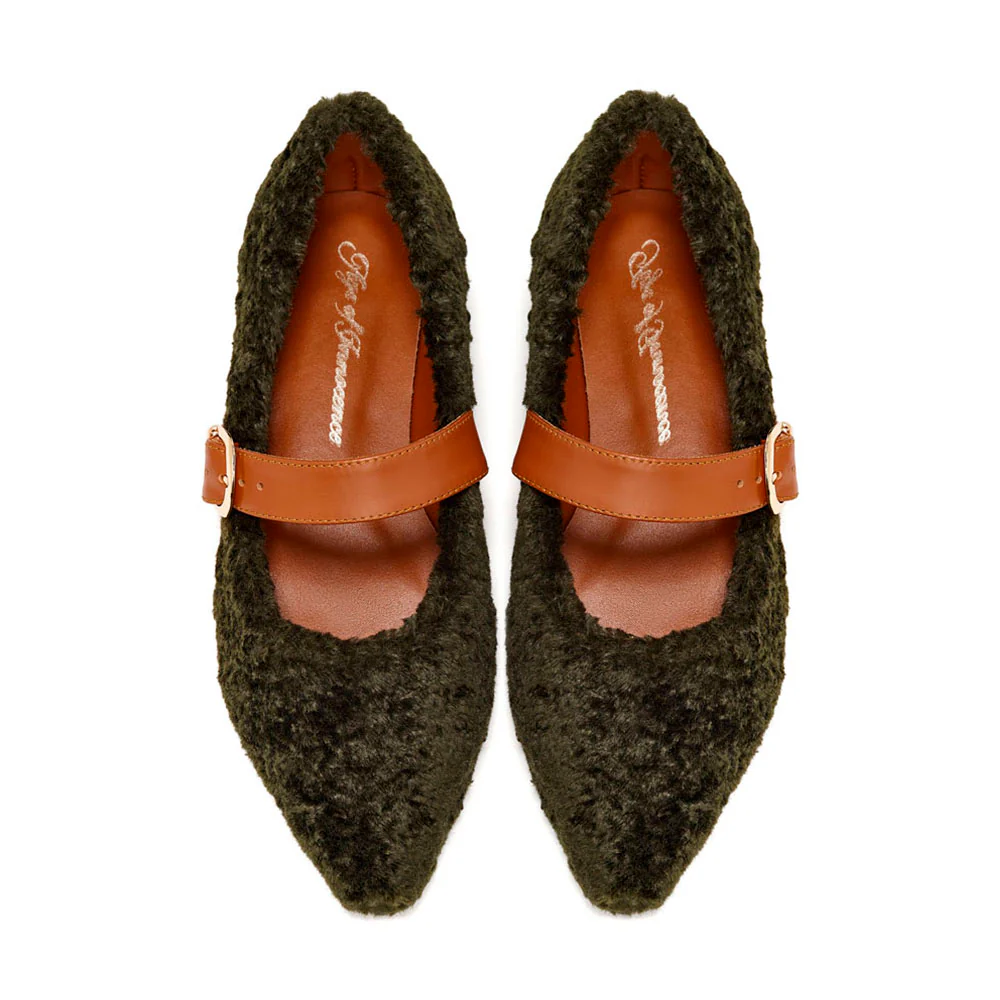 Buffy 2.0 Khaki/Camel Shoes - Image 3