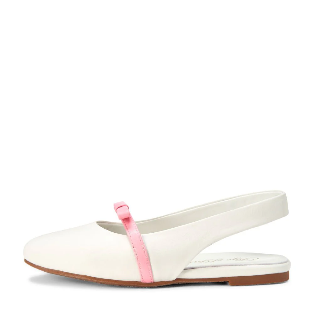 Carlota White/Pink Sandals