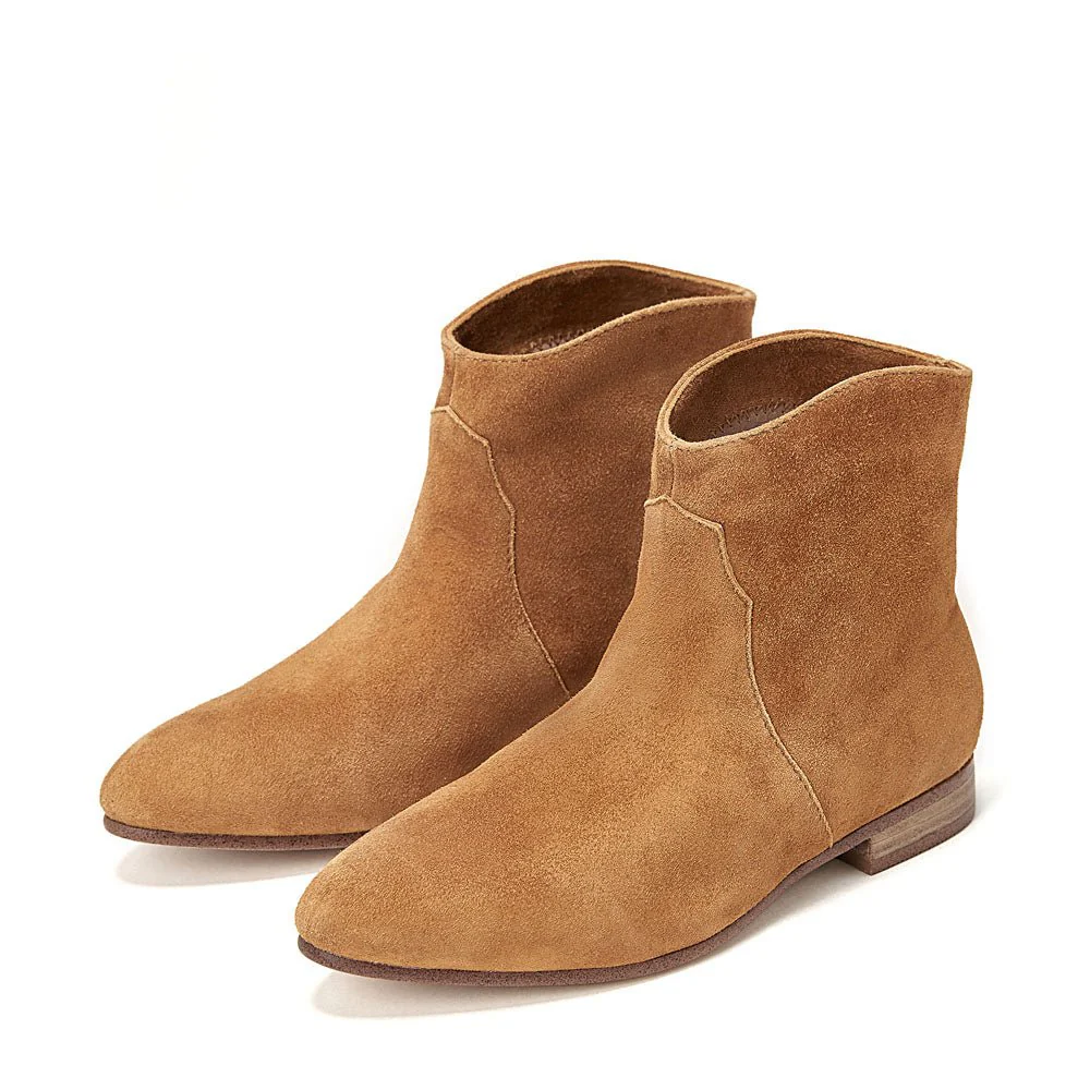 Cassie Camel Boots - Image 2