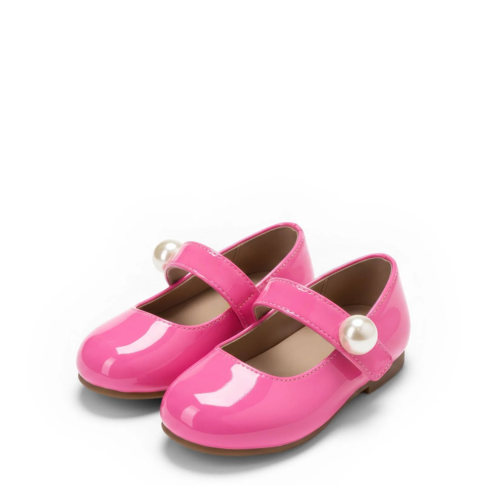Celia Bright pink Flats - Image 2