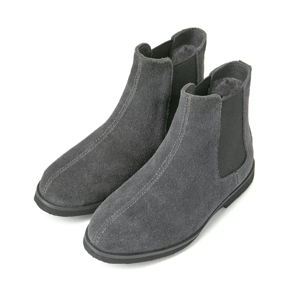 Charlie Winter Grey Chelsea Boots - Image 2