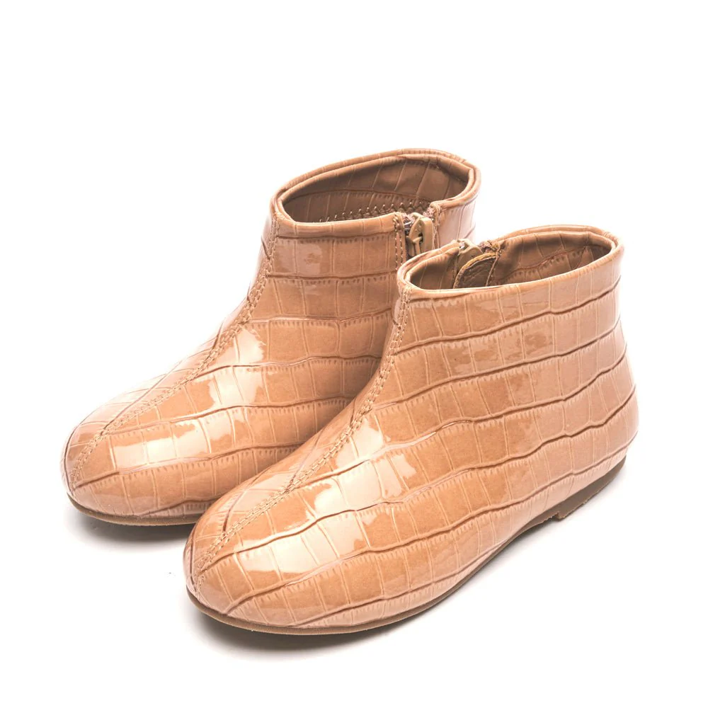 Chiara Beige Boots - Image 2