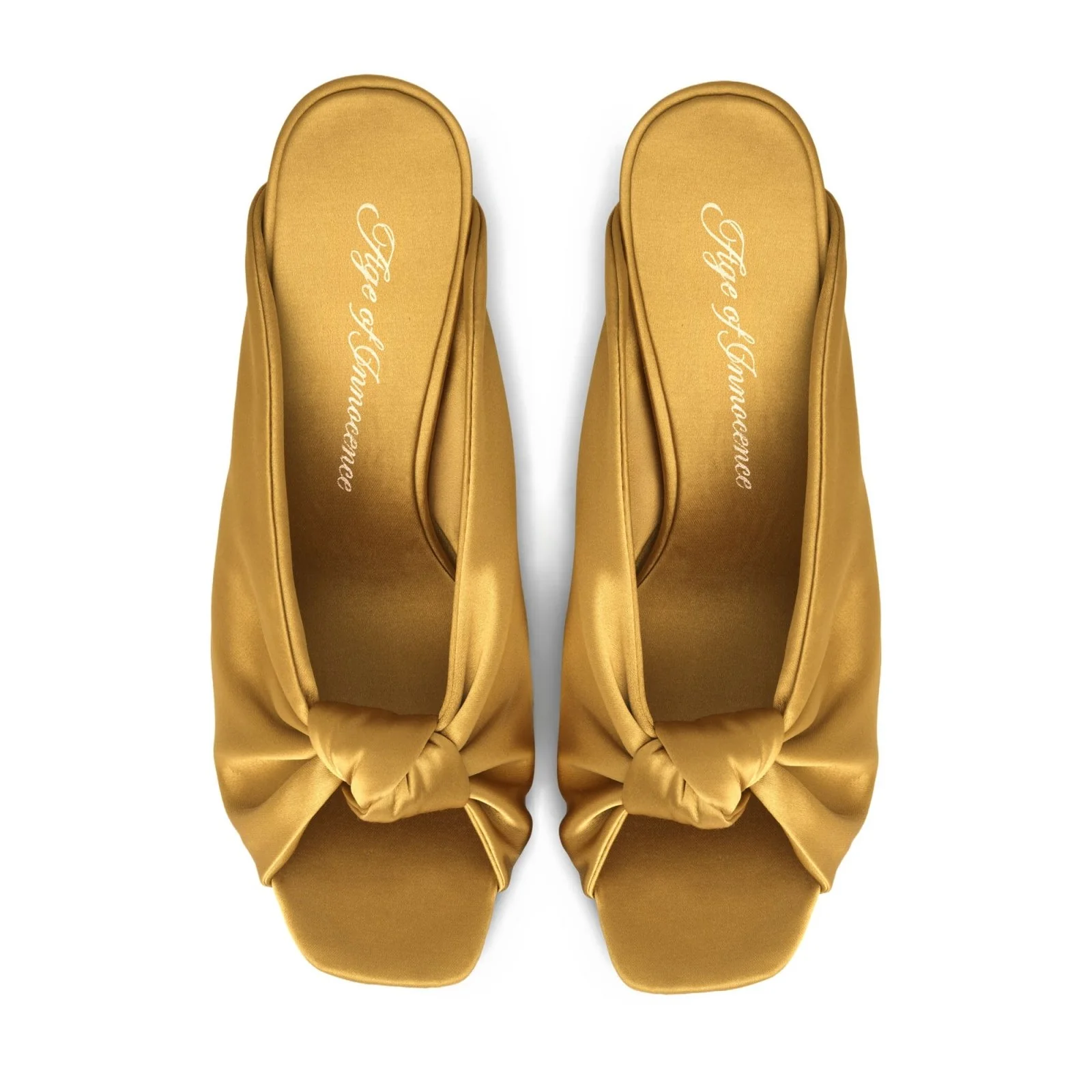 Cindy Mustard Mules - Image 3
