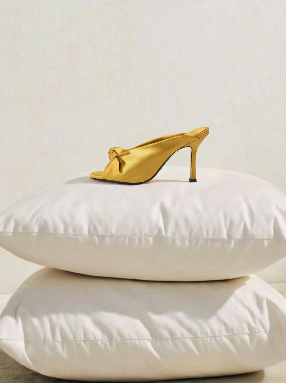Cindy Mustard Mules - Image 5
