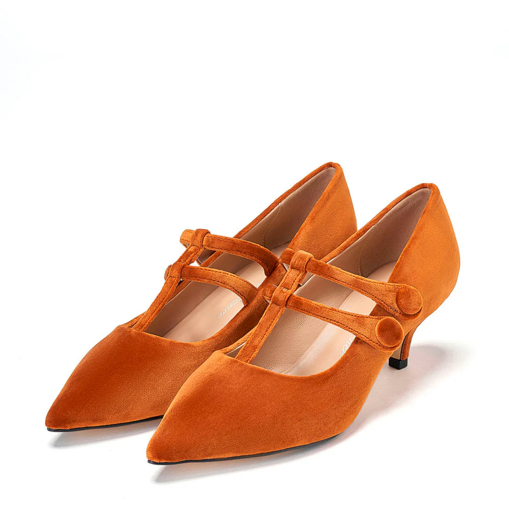 Colette Ochre Shoes - Image 2