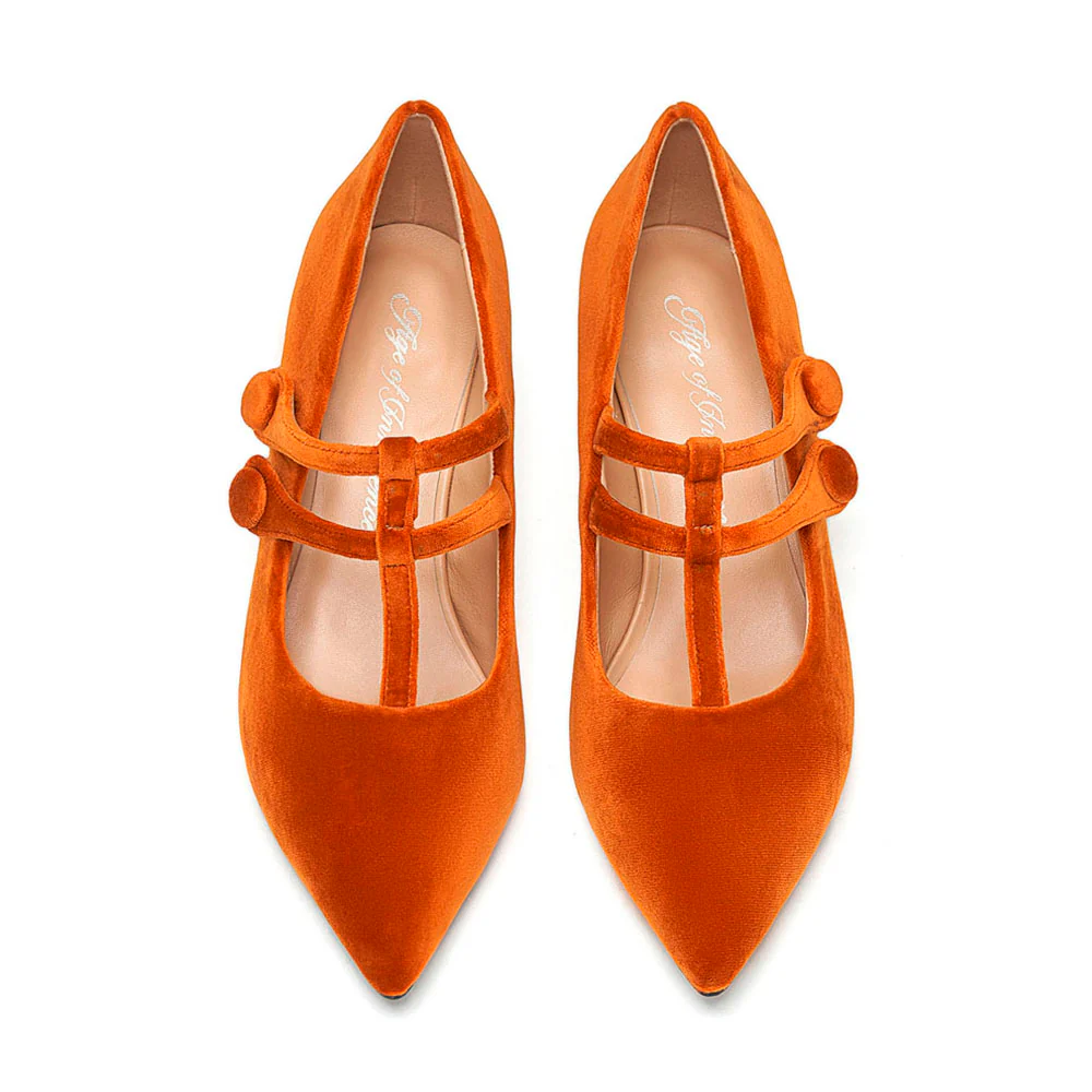 Colette Ochre Shoes - Image 3