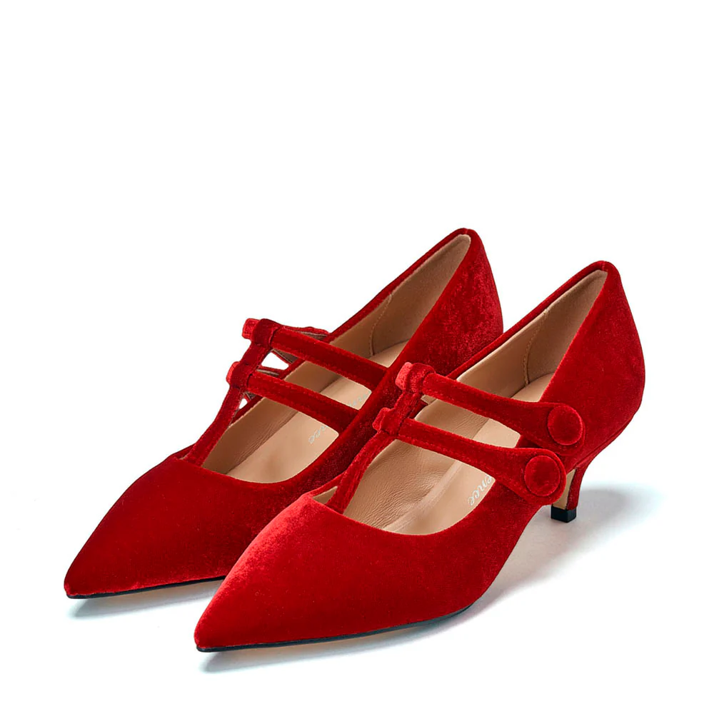 Colette Red Shoes - Image 2