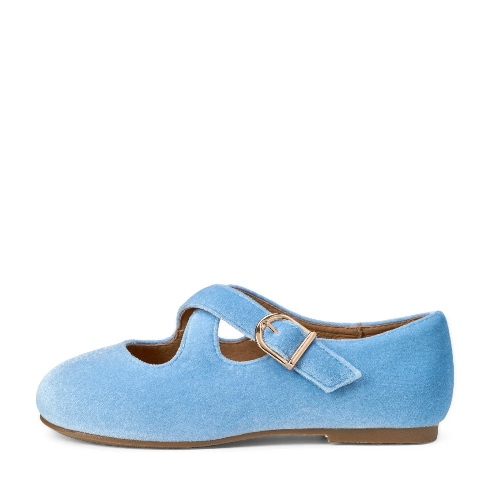 Demi Velvet Blue Shoes