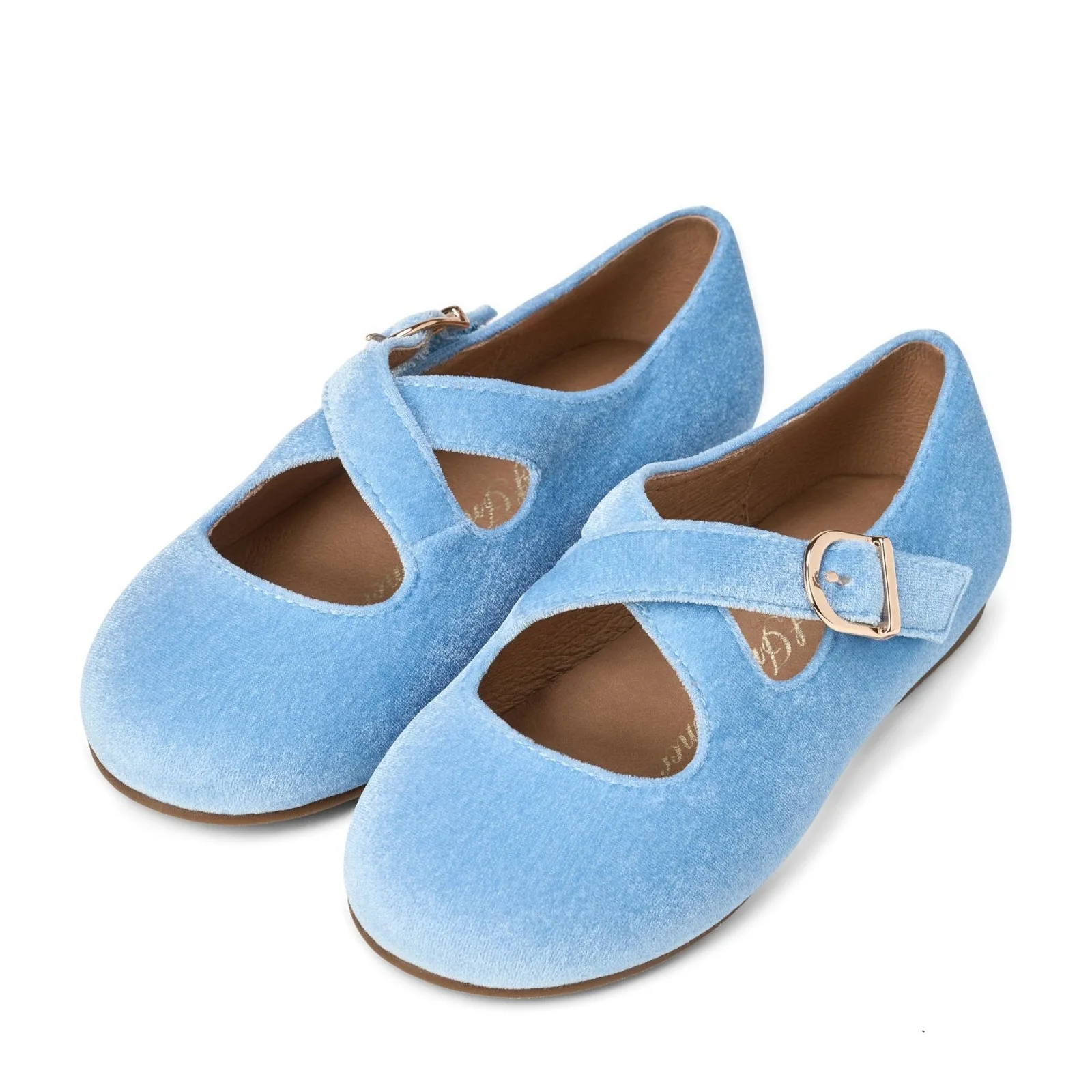 Demi Velvet Blue Shoes - Image 2