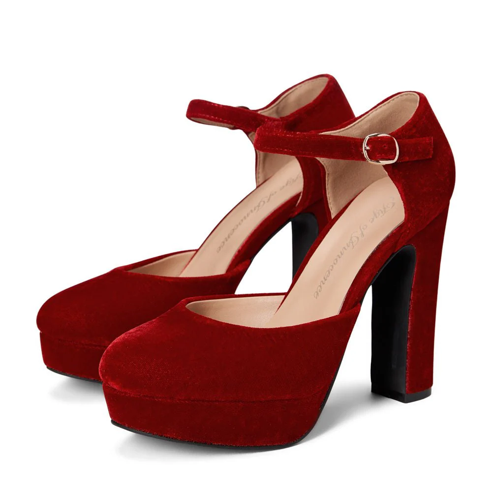 Edith Red Shoes - Image 2