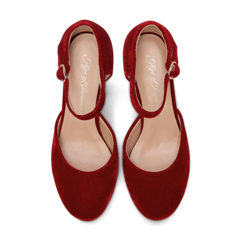 Edith Red Shoes - Image 3