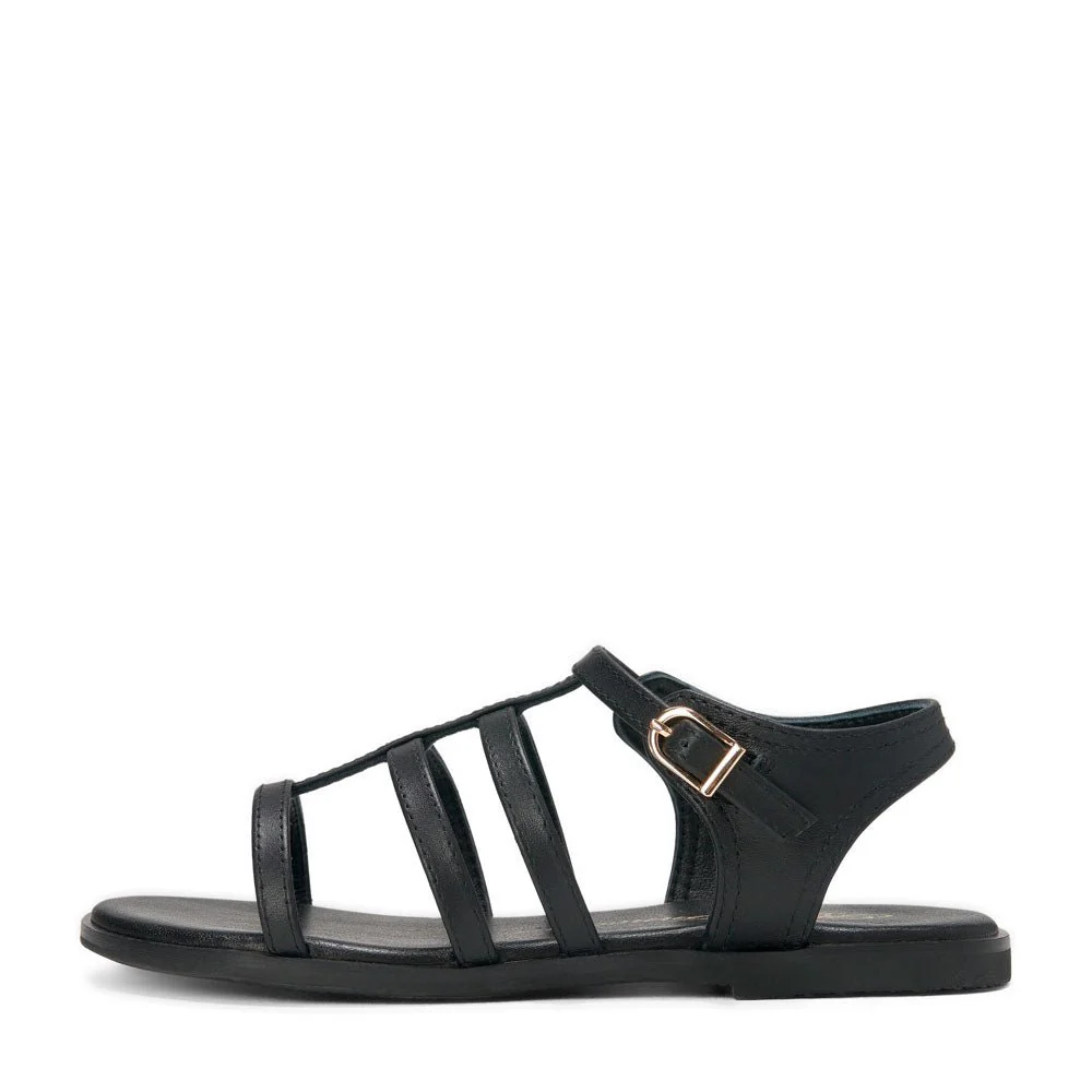 Effie Black Sandals