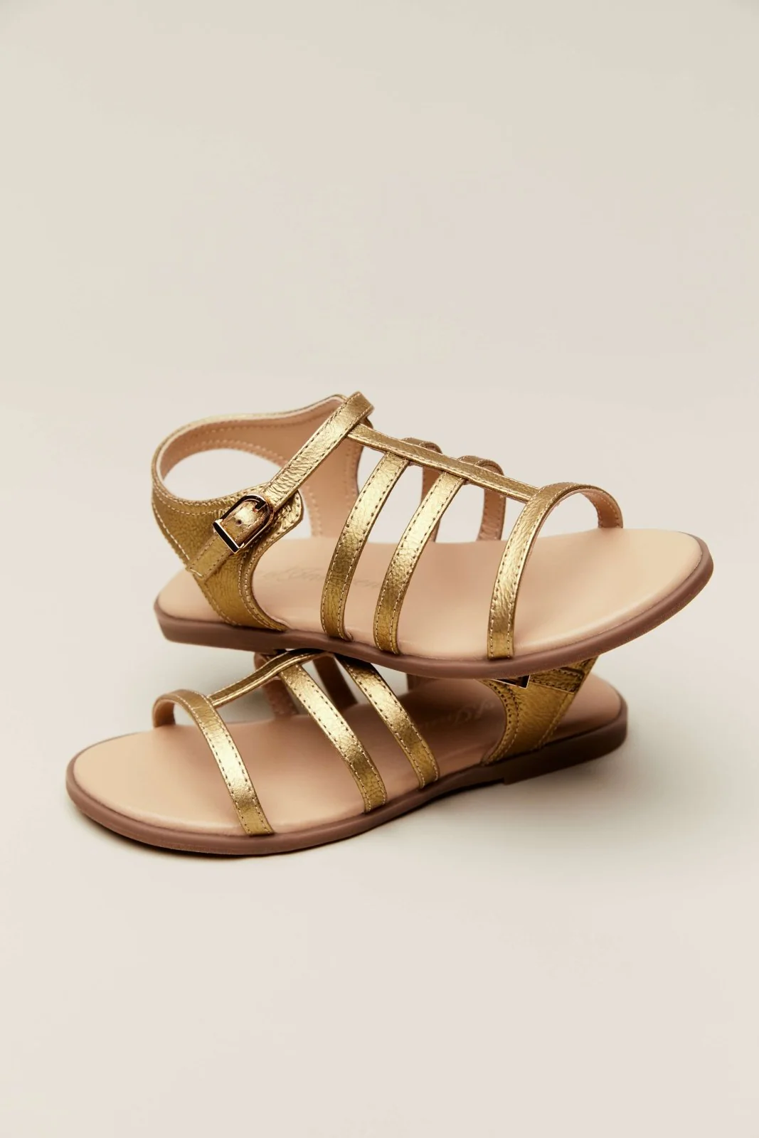 Effie Gold Sandals - Image 3