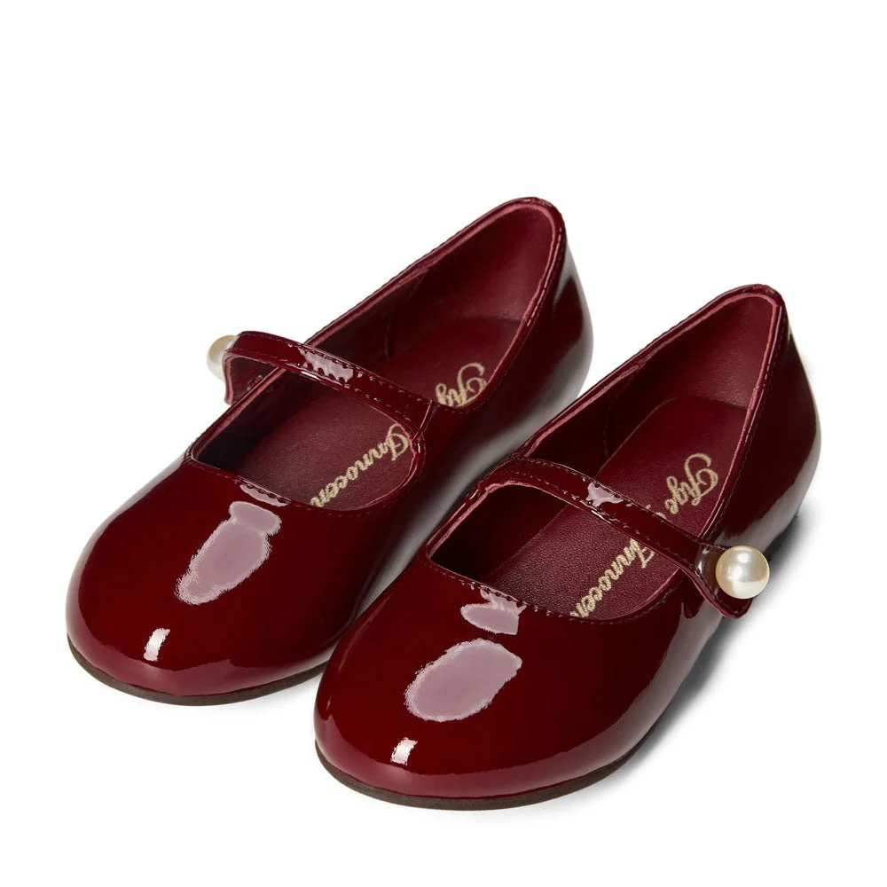 Elin Burgundy Shoes - Image 2