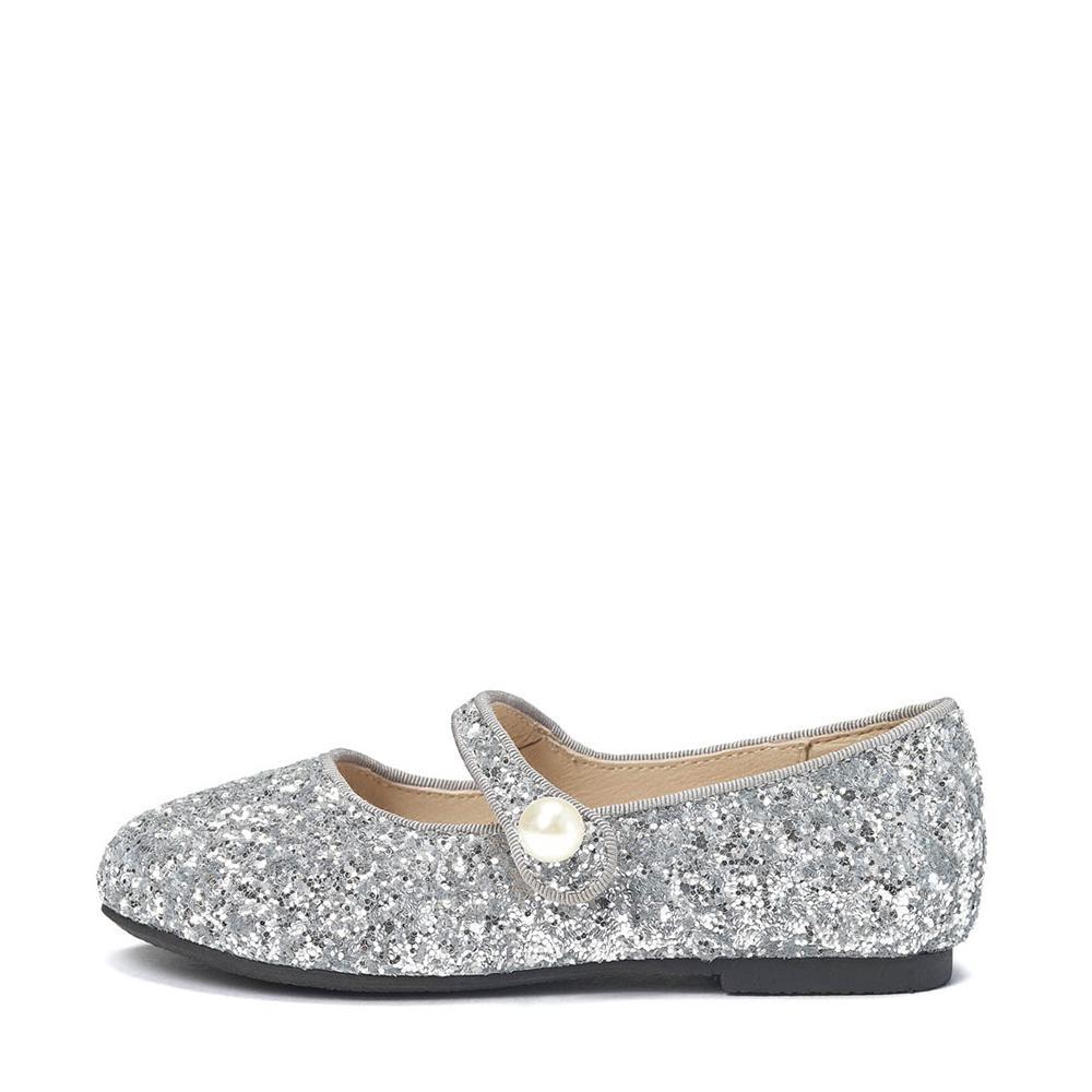 Elin Glitter Silver Shoes