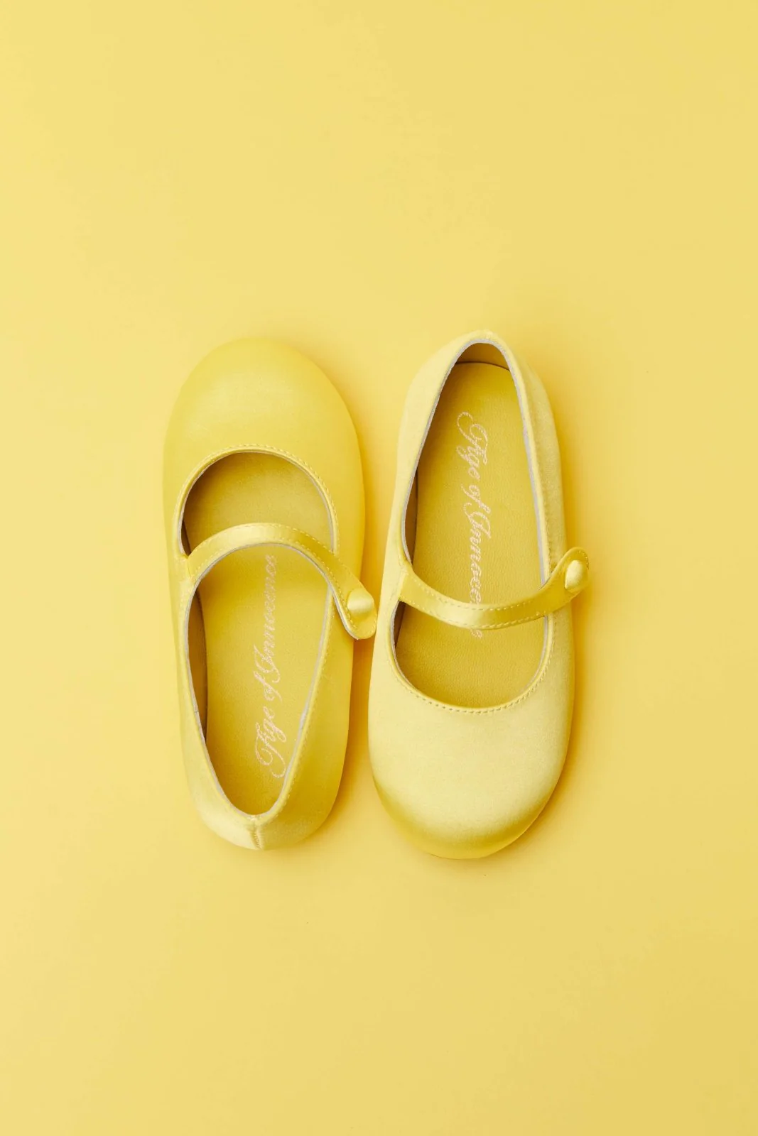 Elin Satin Yellow Shoes - Image 5