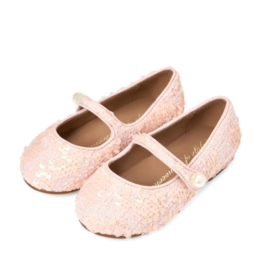 Elin Sequins 2.0 Peach Shoes - Image 2