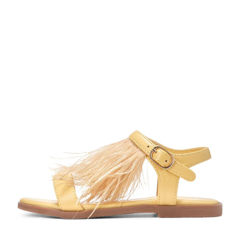 Elle Yellow Sandals