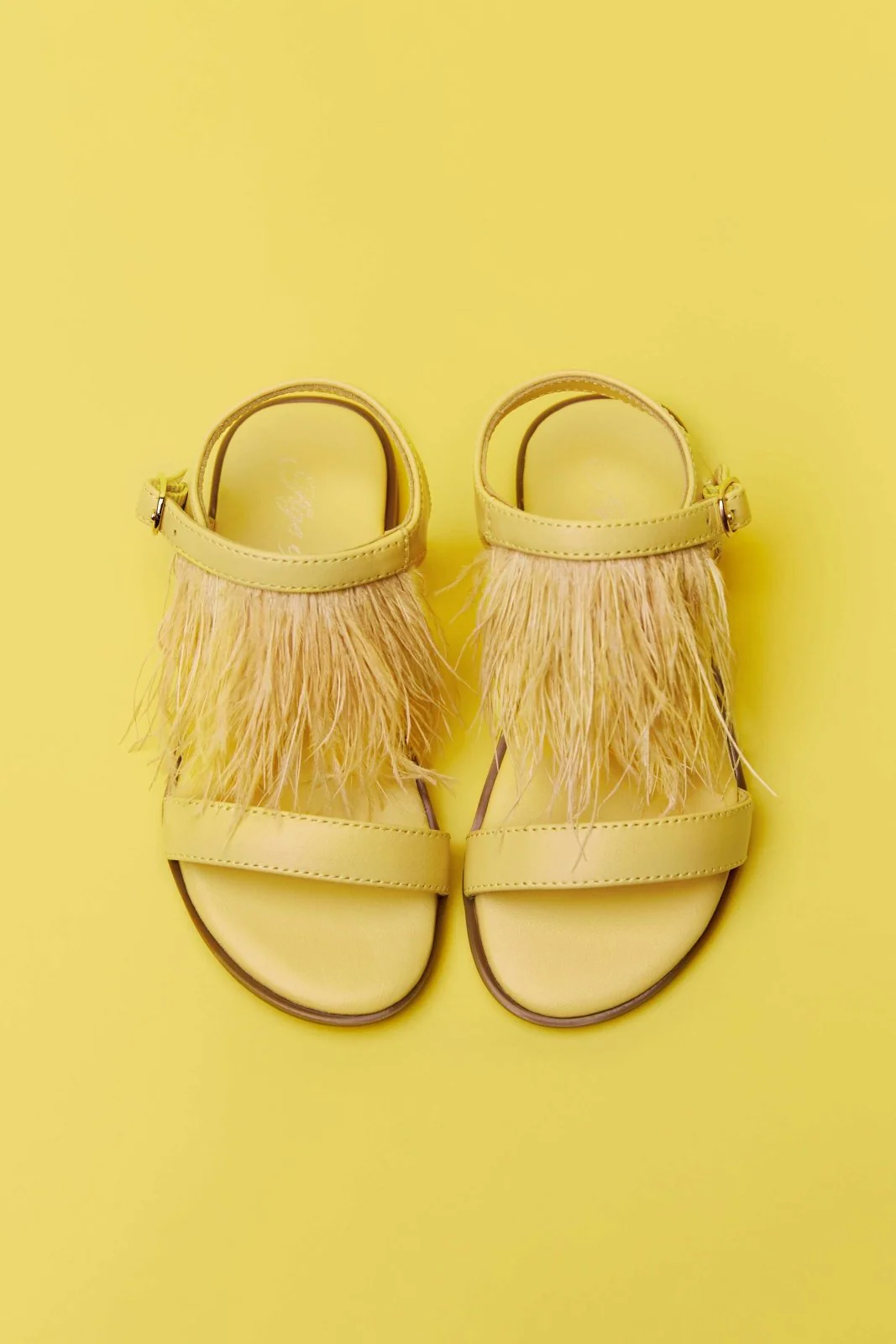 Elle Yellow Sandals - Image 3