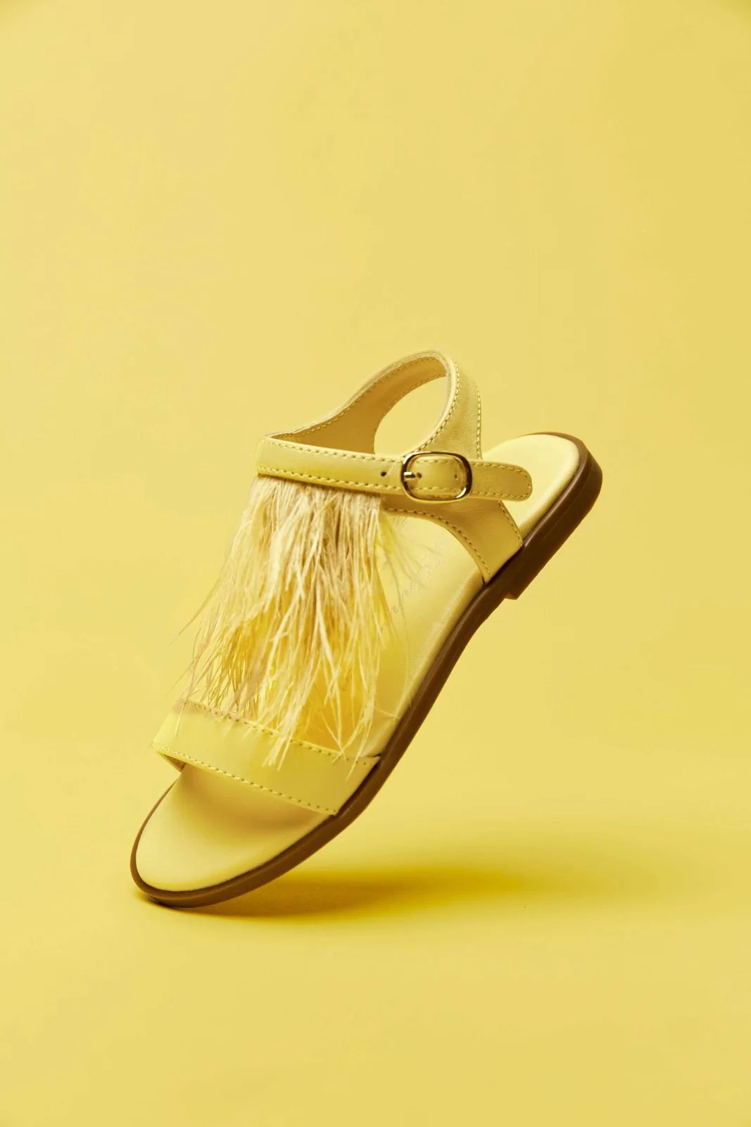 Elle Yellow Sandals - Image 5