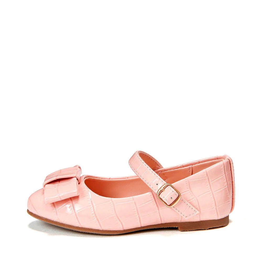 Ellen Croco Pink Shoes