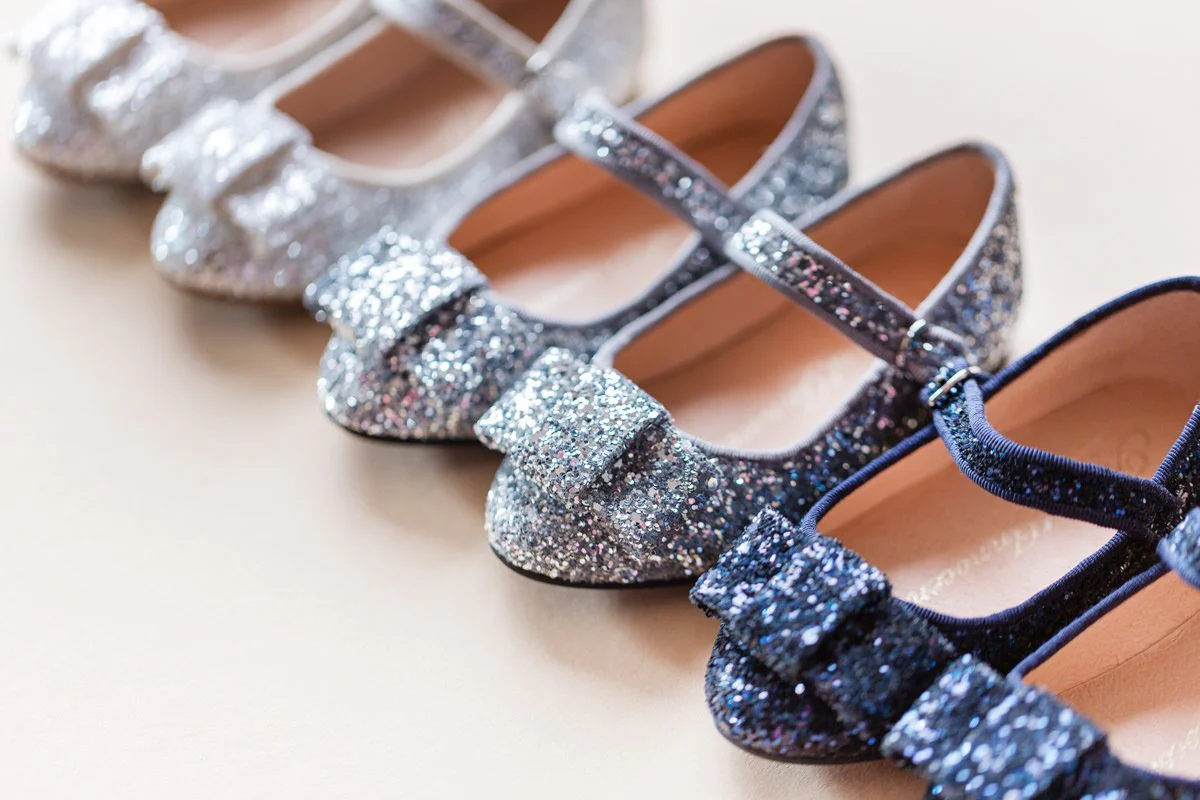Ellen Glitter White Shoes - Image 4