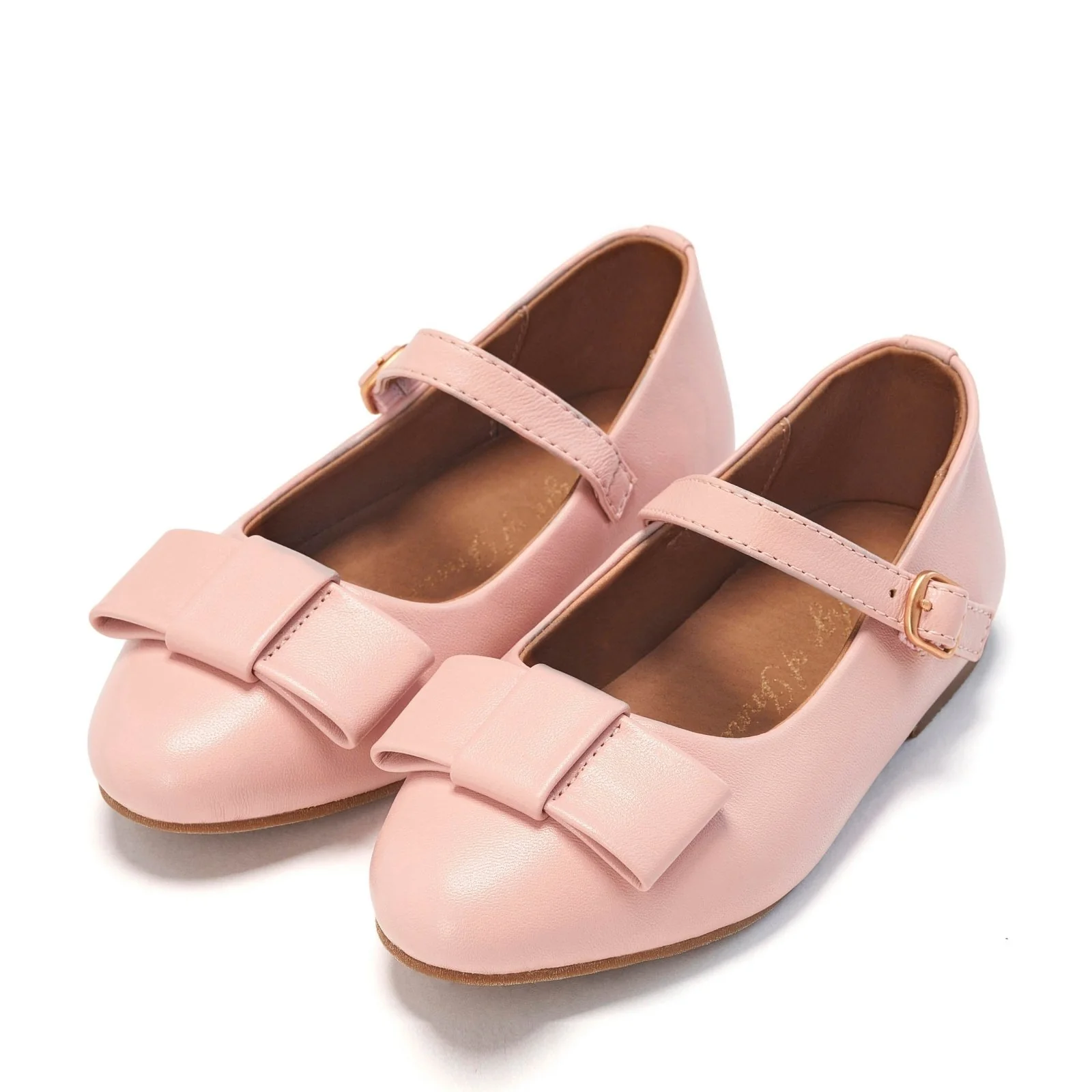 Ellen Leather Pink Shoes - Image 2