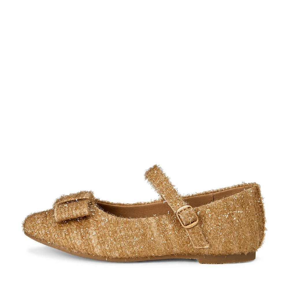Ellen Lurex Gold Shoes