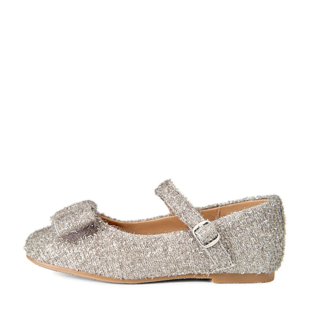 Ellen Lurex Grey Shoes