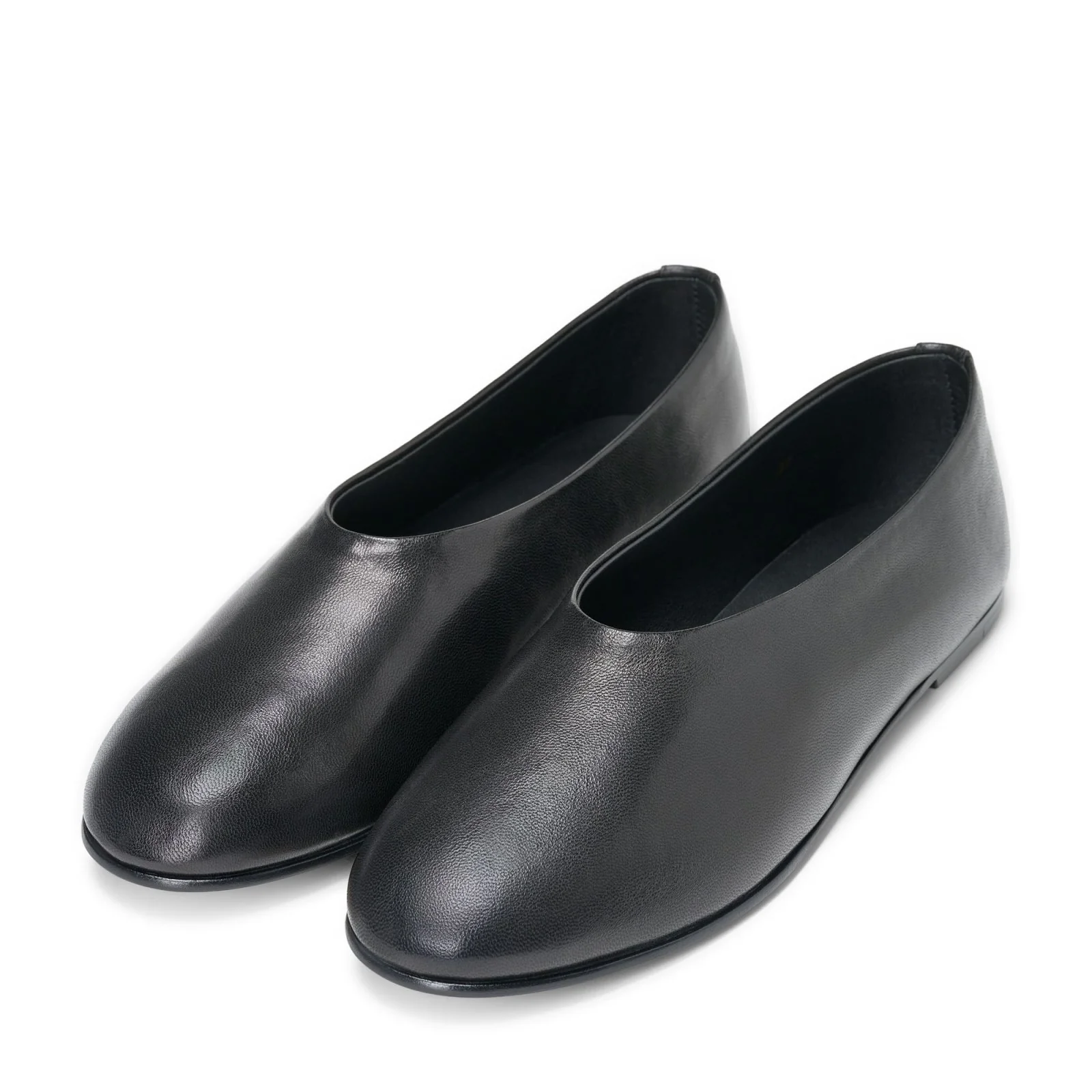 Eloise Black Flats - Image 2