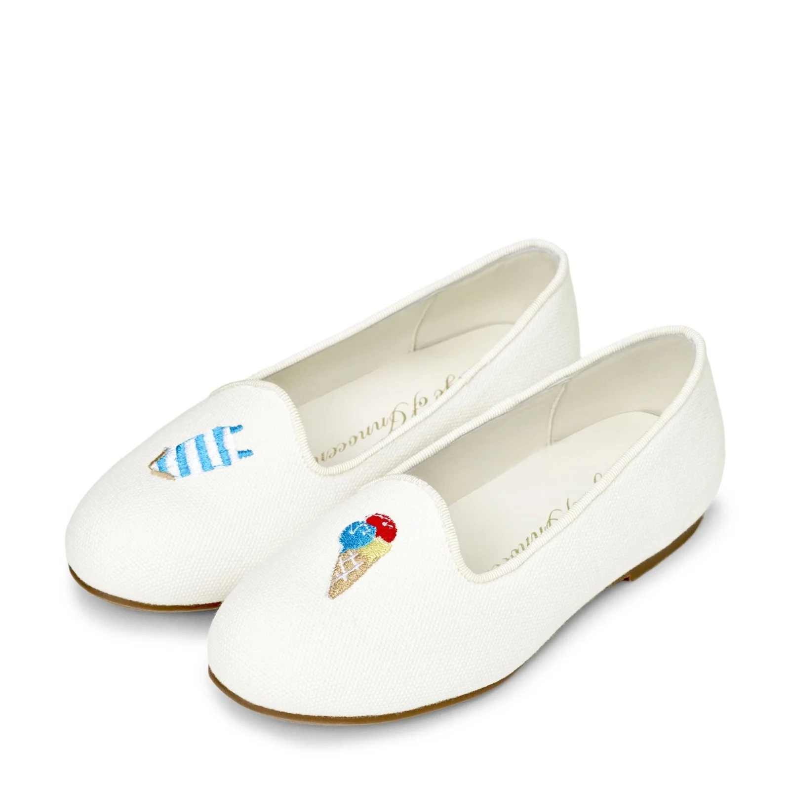 Elva White Loafers - Image 2