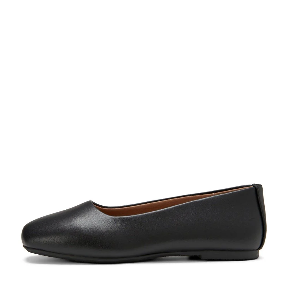 Ember Black Flats