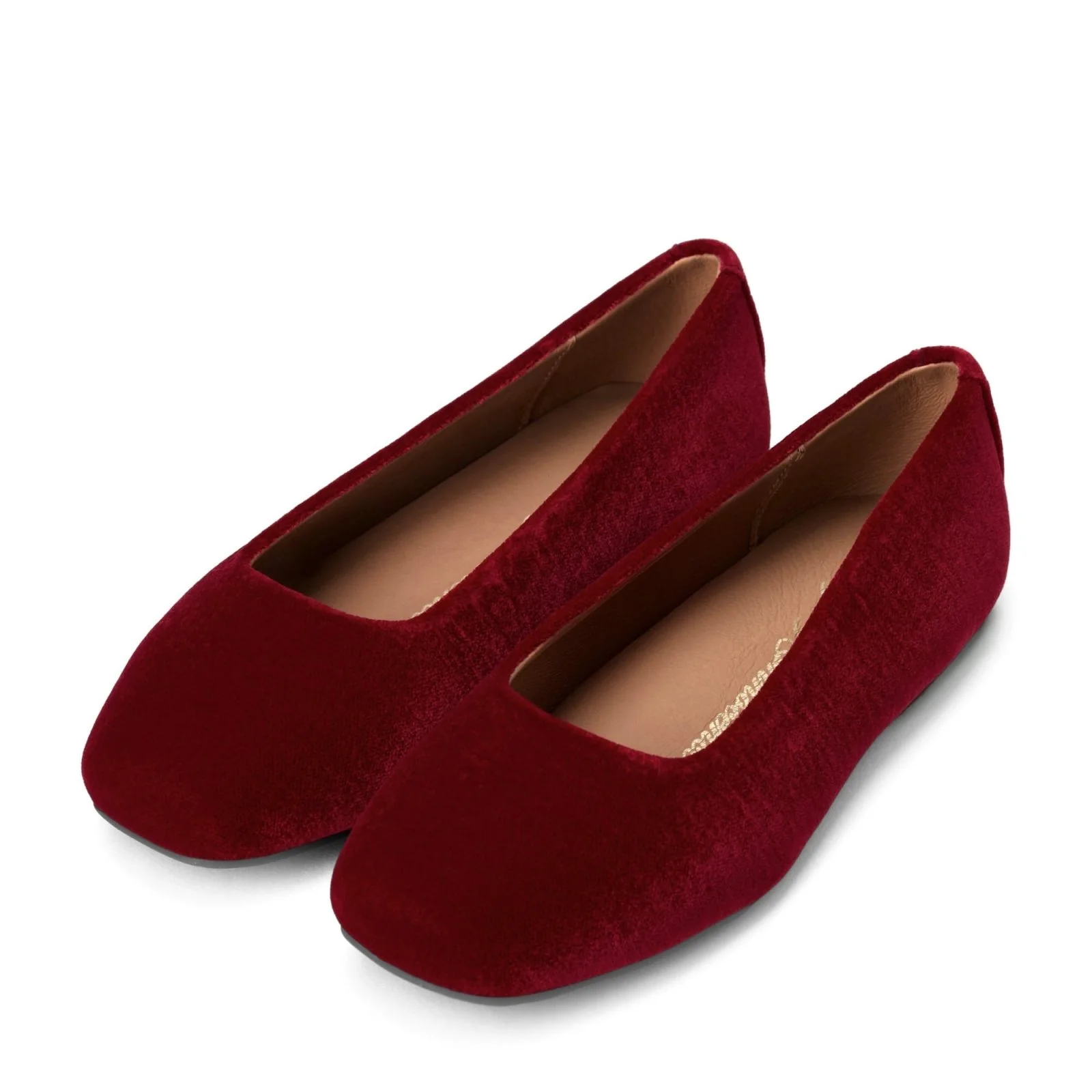 Ember Velvet Red Shoes - Image 2