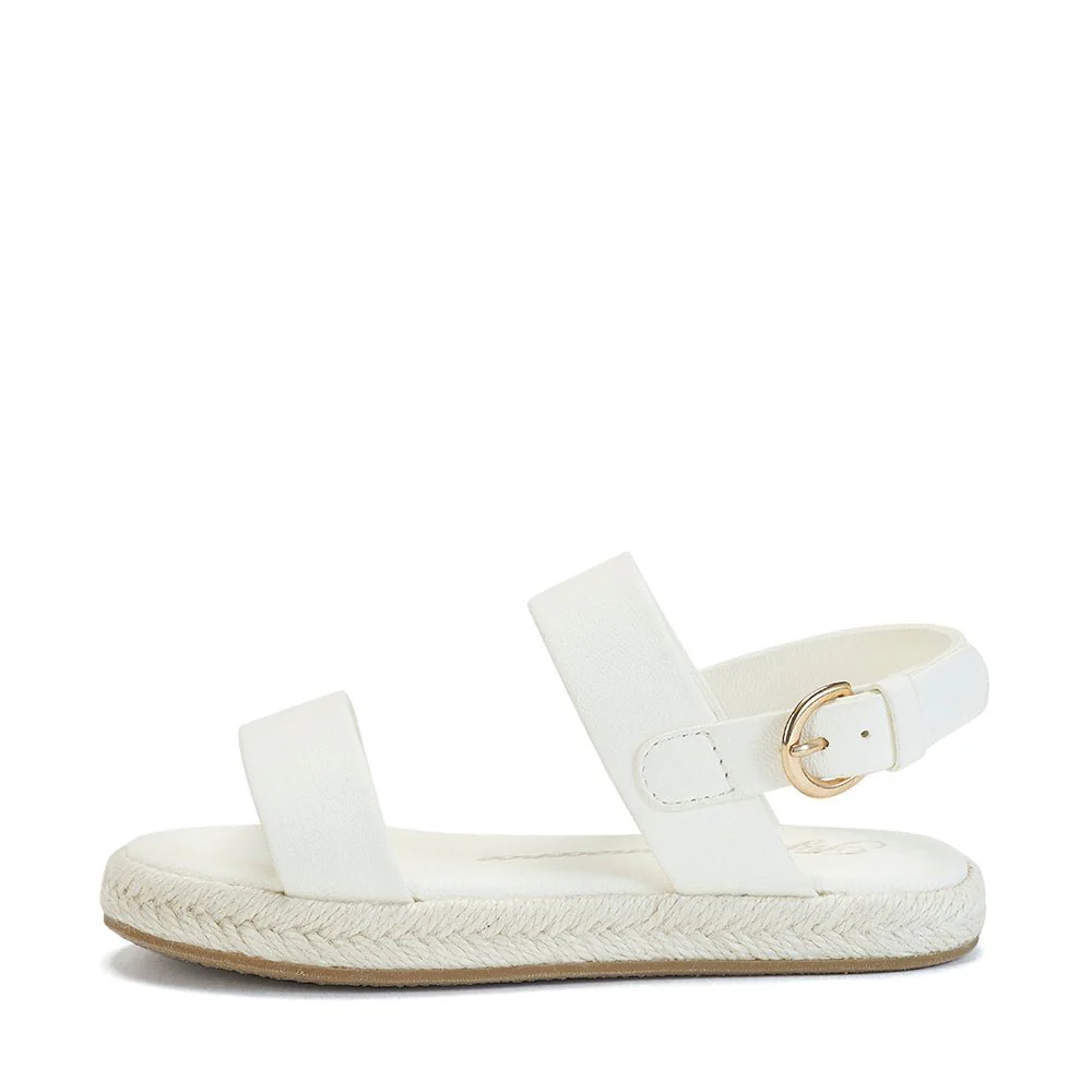 Emilia White Espadrilles