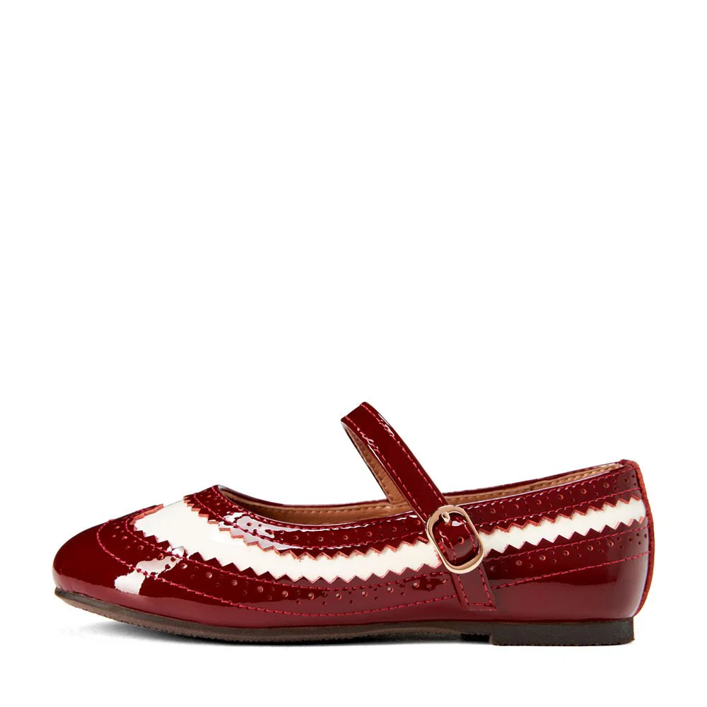 Erica PL Burgundy Shoes