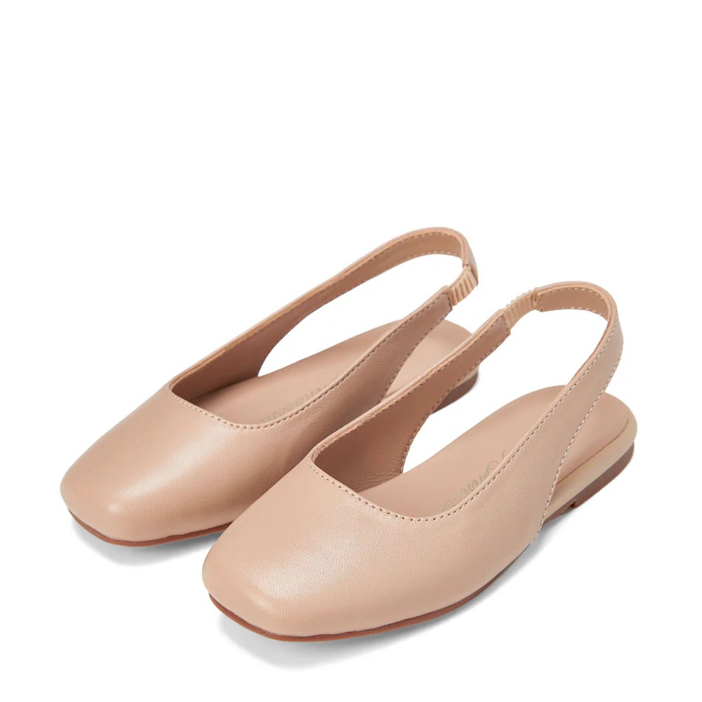 Ester Beige Flats - Image 2