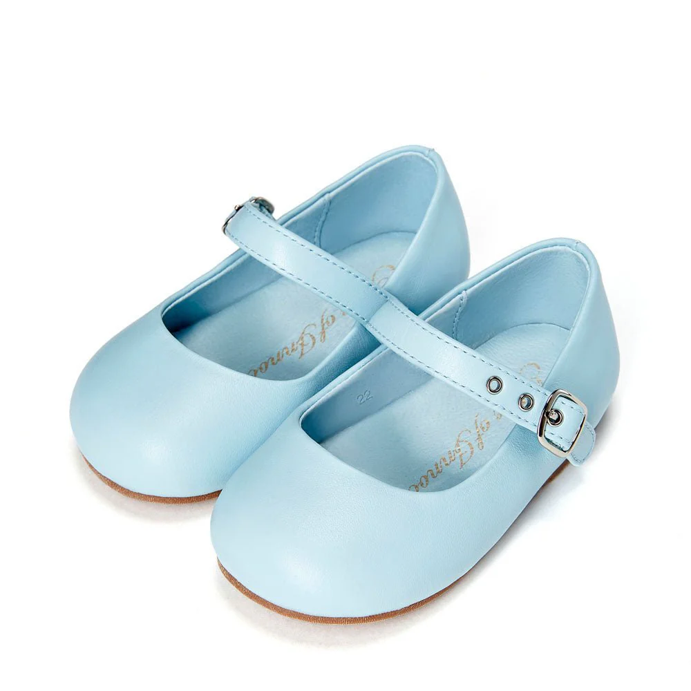 Eva Leather Blue Shoes - Image 2