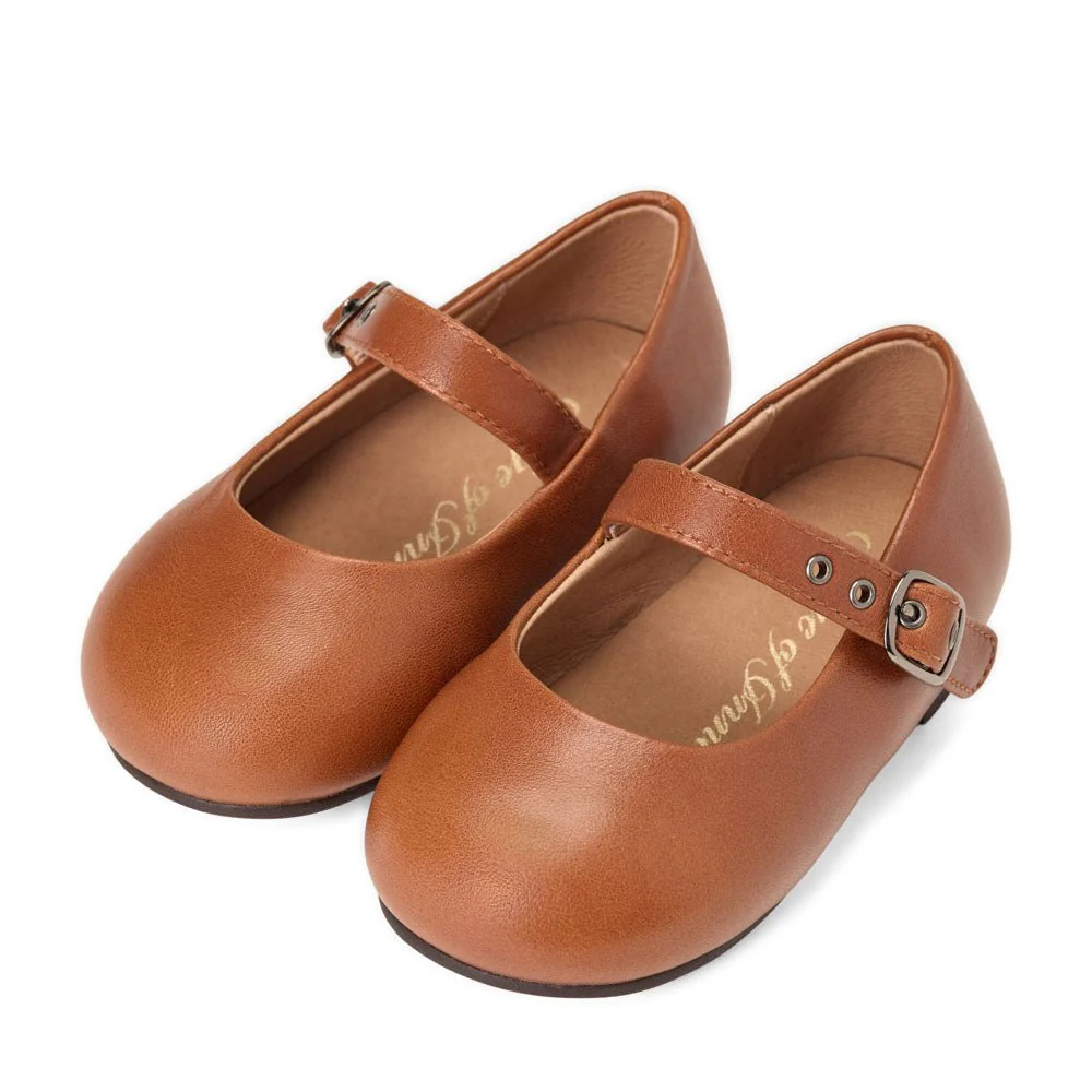 Eva Leather Brown Shoes - Image 2