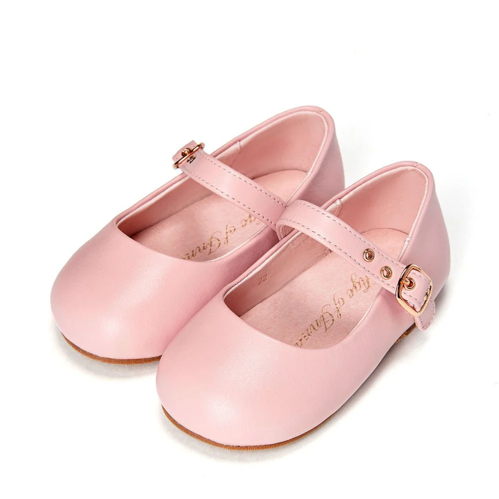 Eva Leather Pink Shoes - Image 2