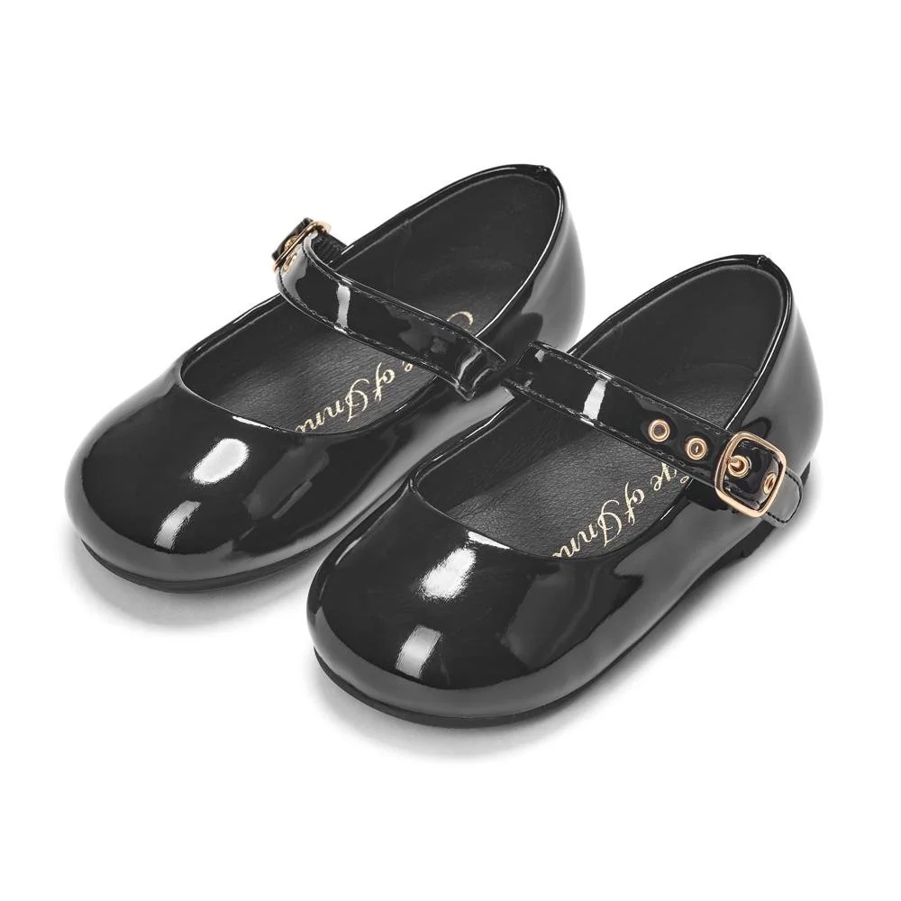 Eva PU Black Shoes - Image 2