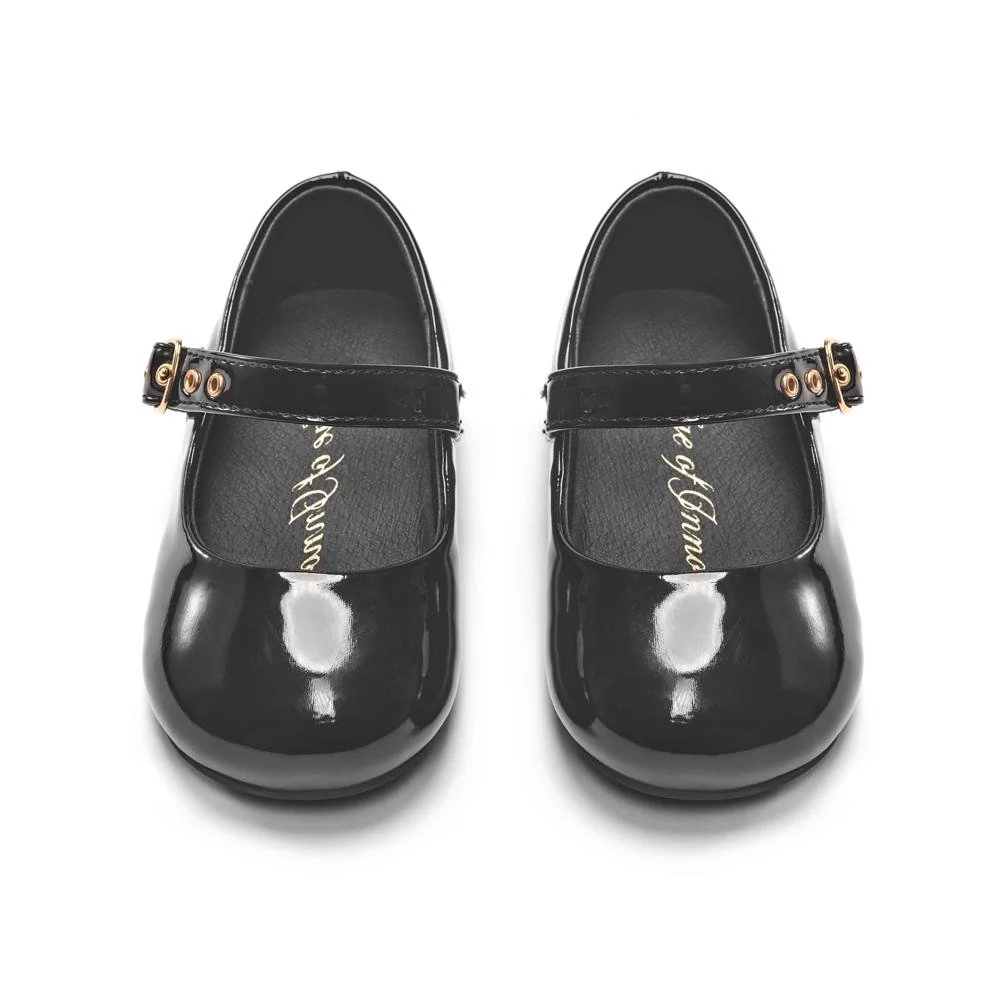 Eva PU Black Shoes - Image 3