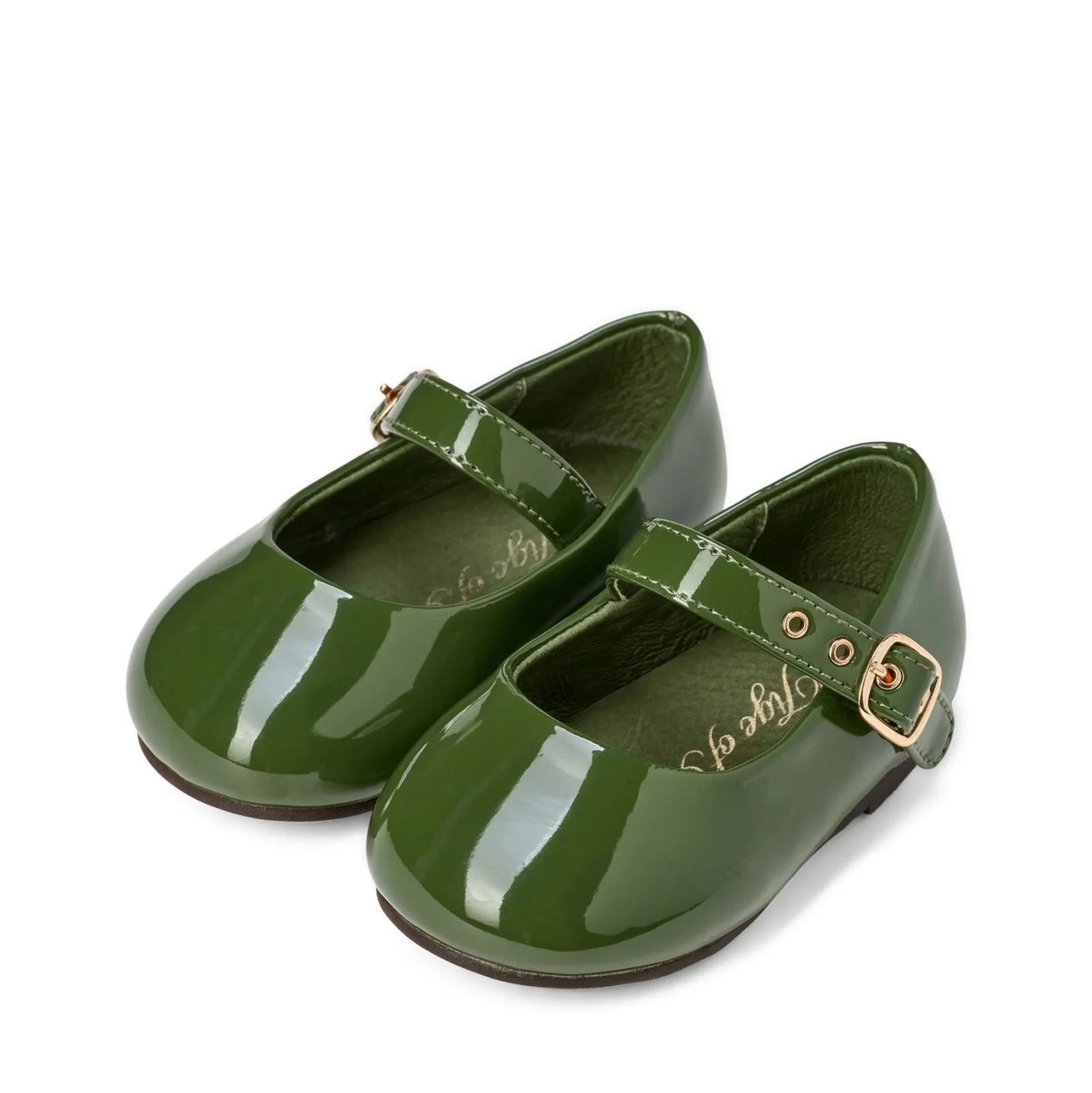 Eva PU Khaki Shoes - Image 2