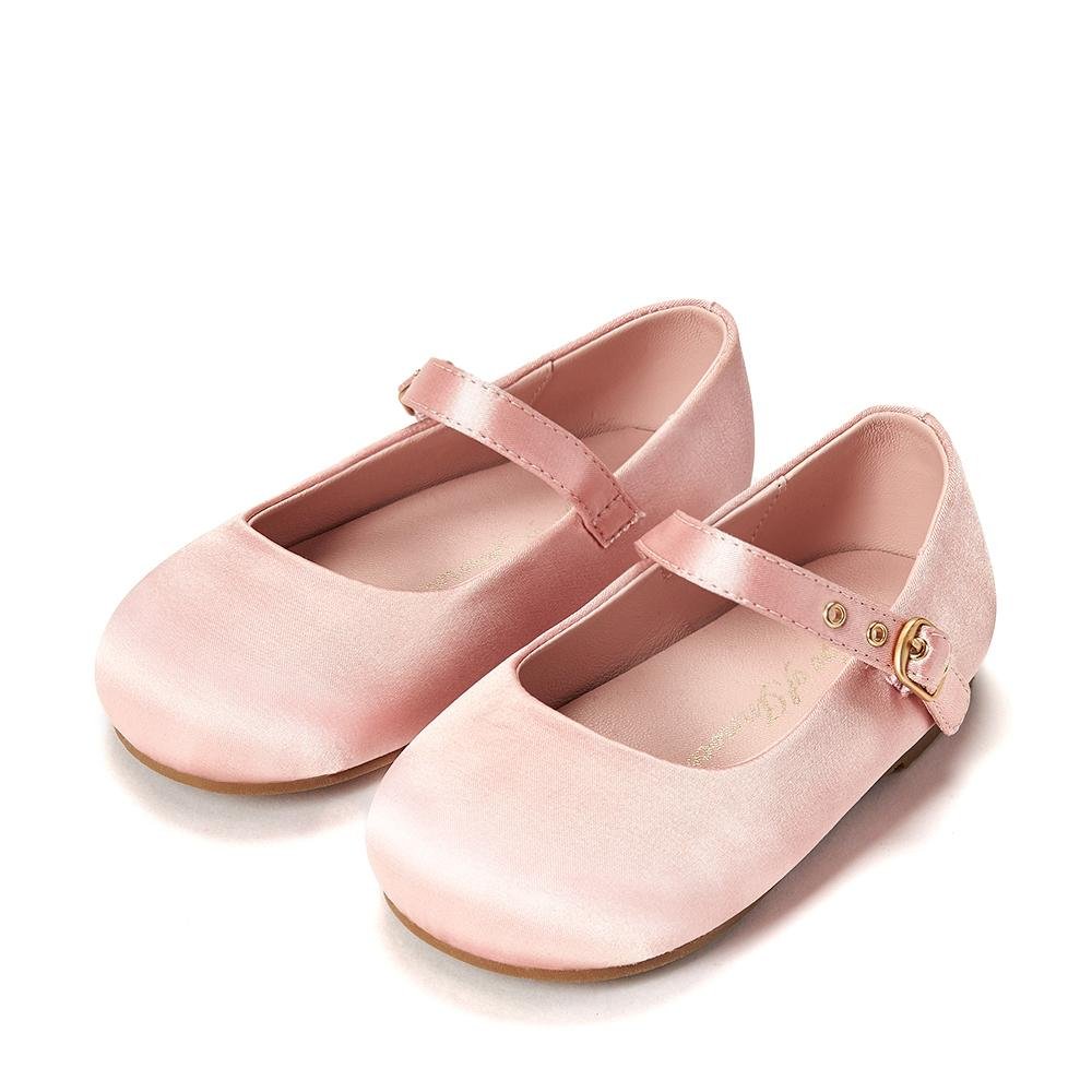 Eva Satin Pink Shoes - Image 2