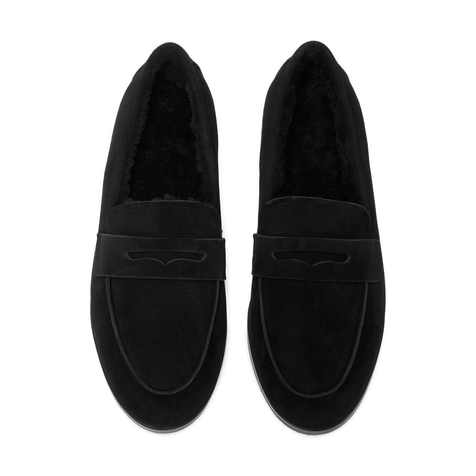 Farley Winter Black Loafers - Image 3