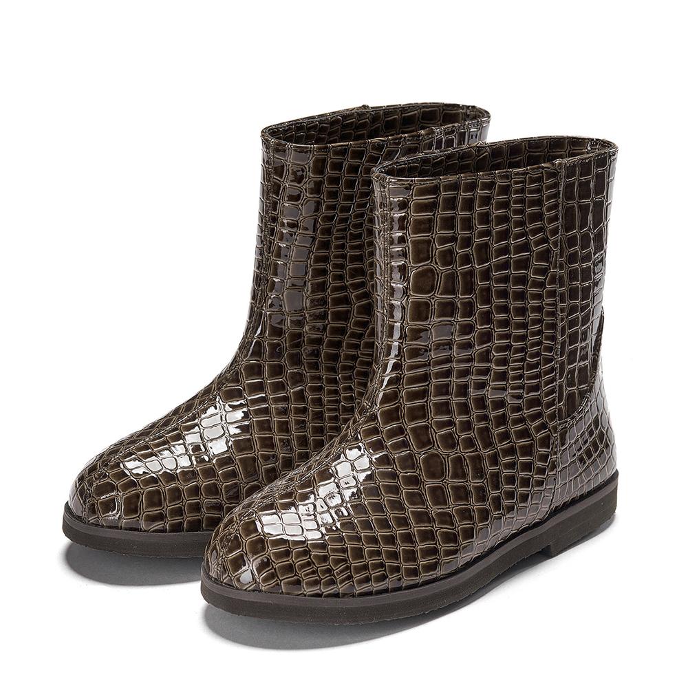 Filippa PU 2.0 Brown Boots - Image 2