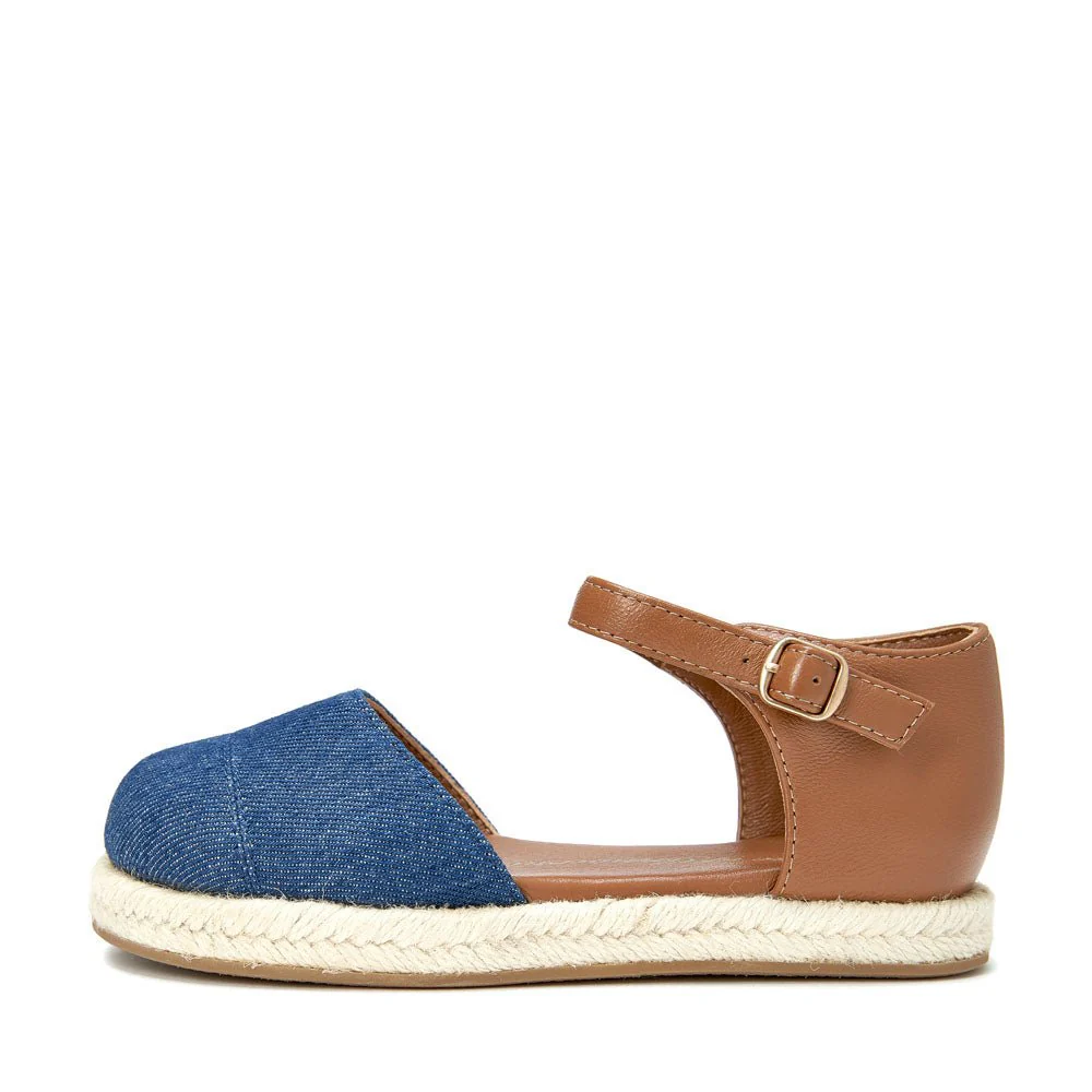 Freja 2.0 Navy/Camel Espadrilles