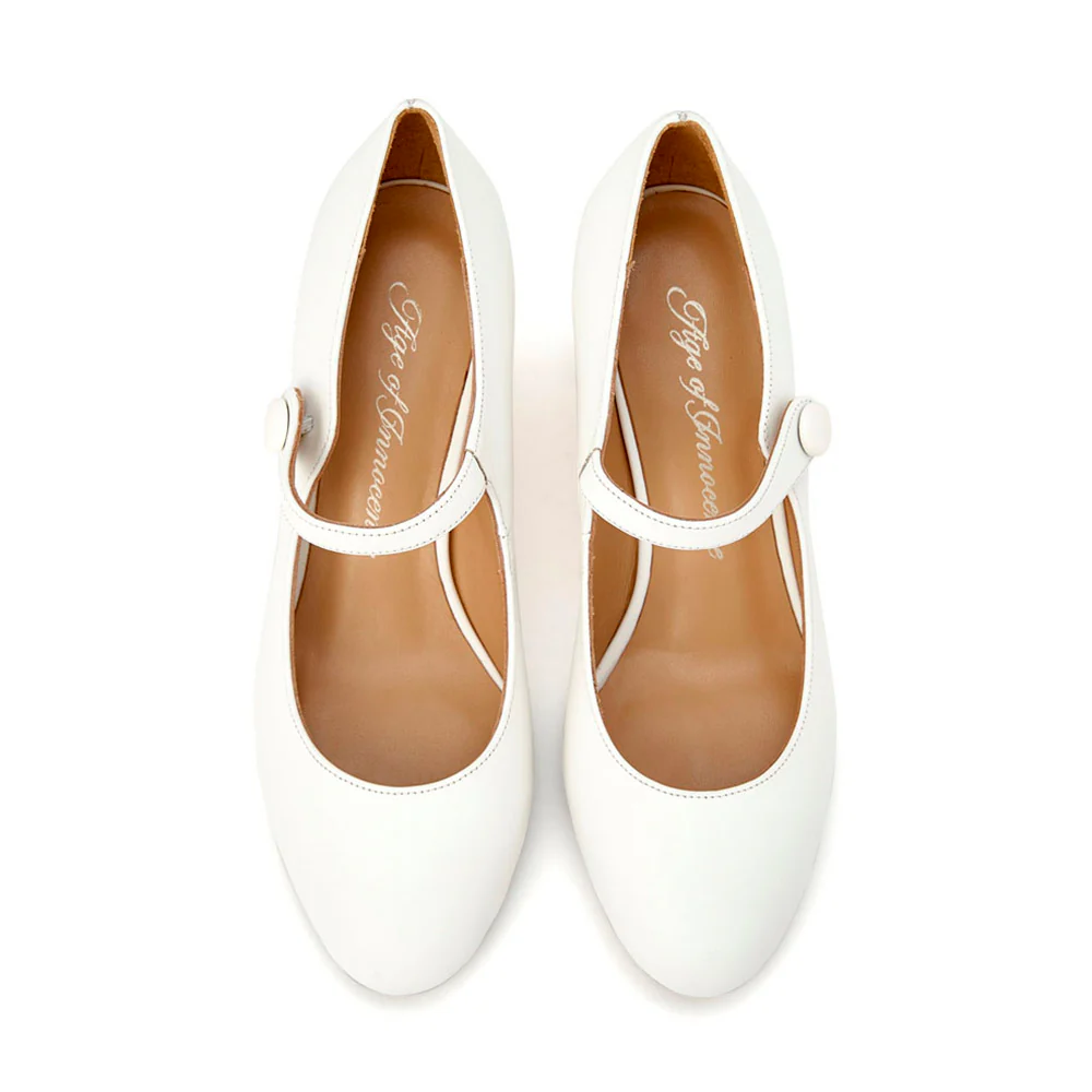Gemma White Shoes - Image 3