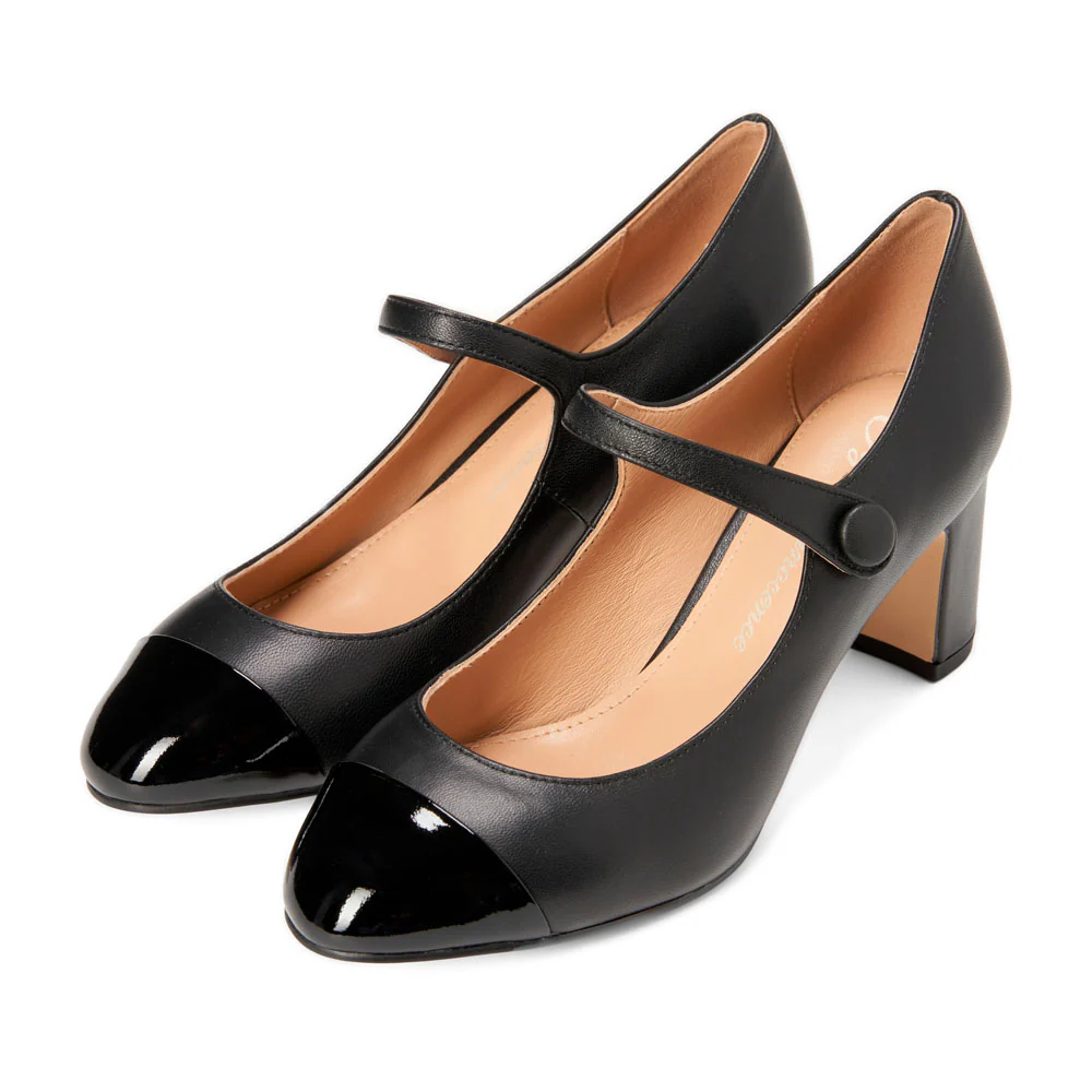Gemma 3.0 Black/Black Shoes - Image 2