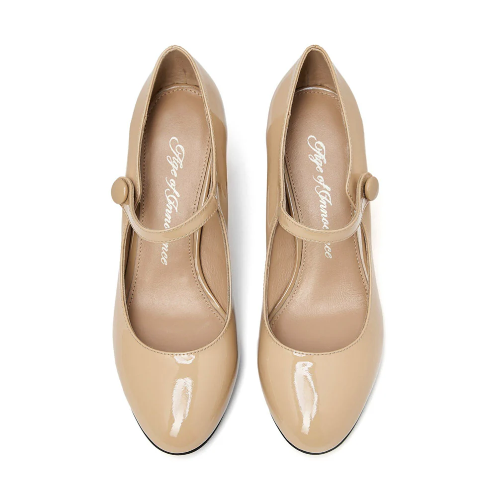 Gemma PL Beige Shoes - Image 3